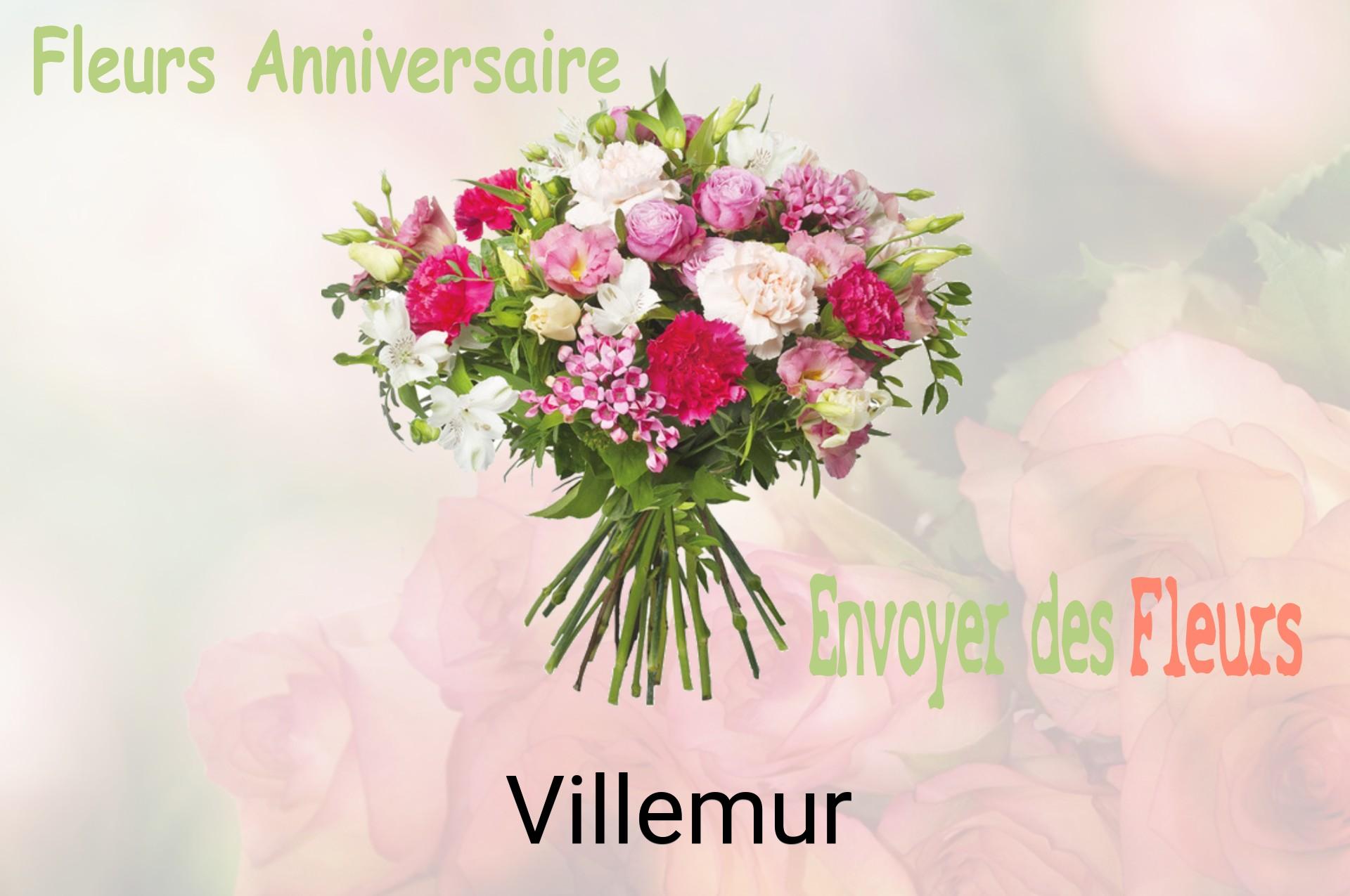 Bouquet de fleurs d’anniversaire livré à Villemur